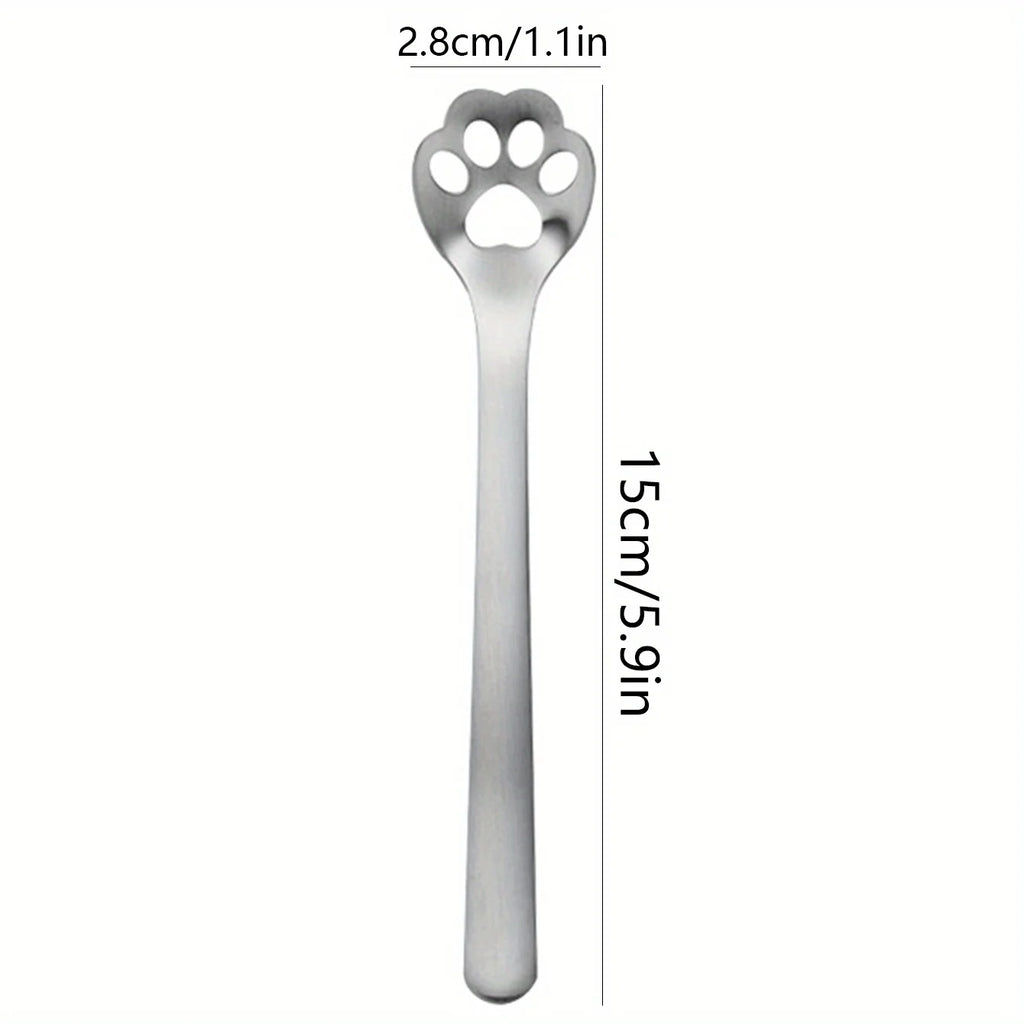 Stainless Steel Cat Paw Cookie Cutter - Perfect for Coffee, Sugar, and Ice Cream - Ideal Gift for Christmas, Clay Mold, Cake Mol Oasis Select 1pc