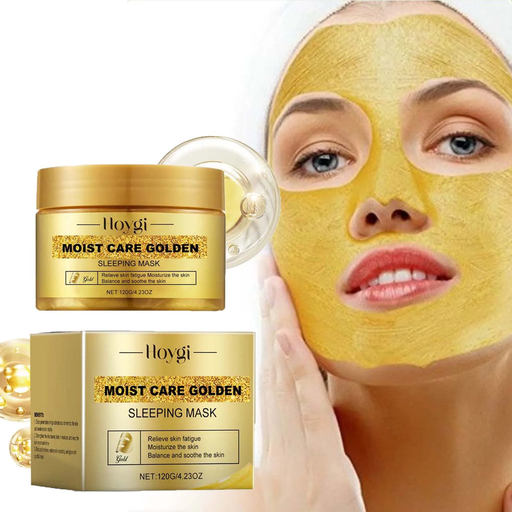 Gold Sleeping Mask – Niacinamide Pore Tightening & Brightening Sleeping Face Mask Oasis Select