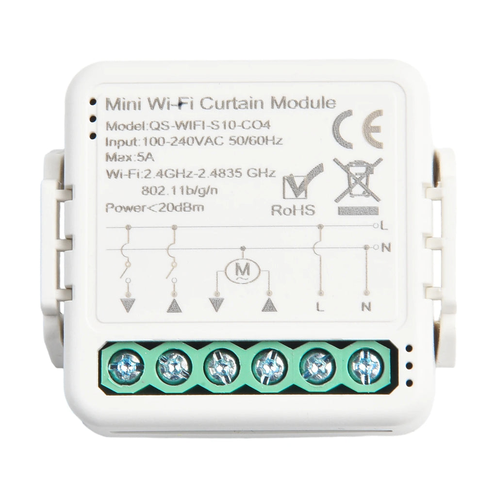 Convenient App Control Voice Control Timer Schedule For ZigBee Smart Shutter Switch Module for Simple Curtain Management Oasis Select wifi