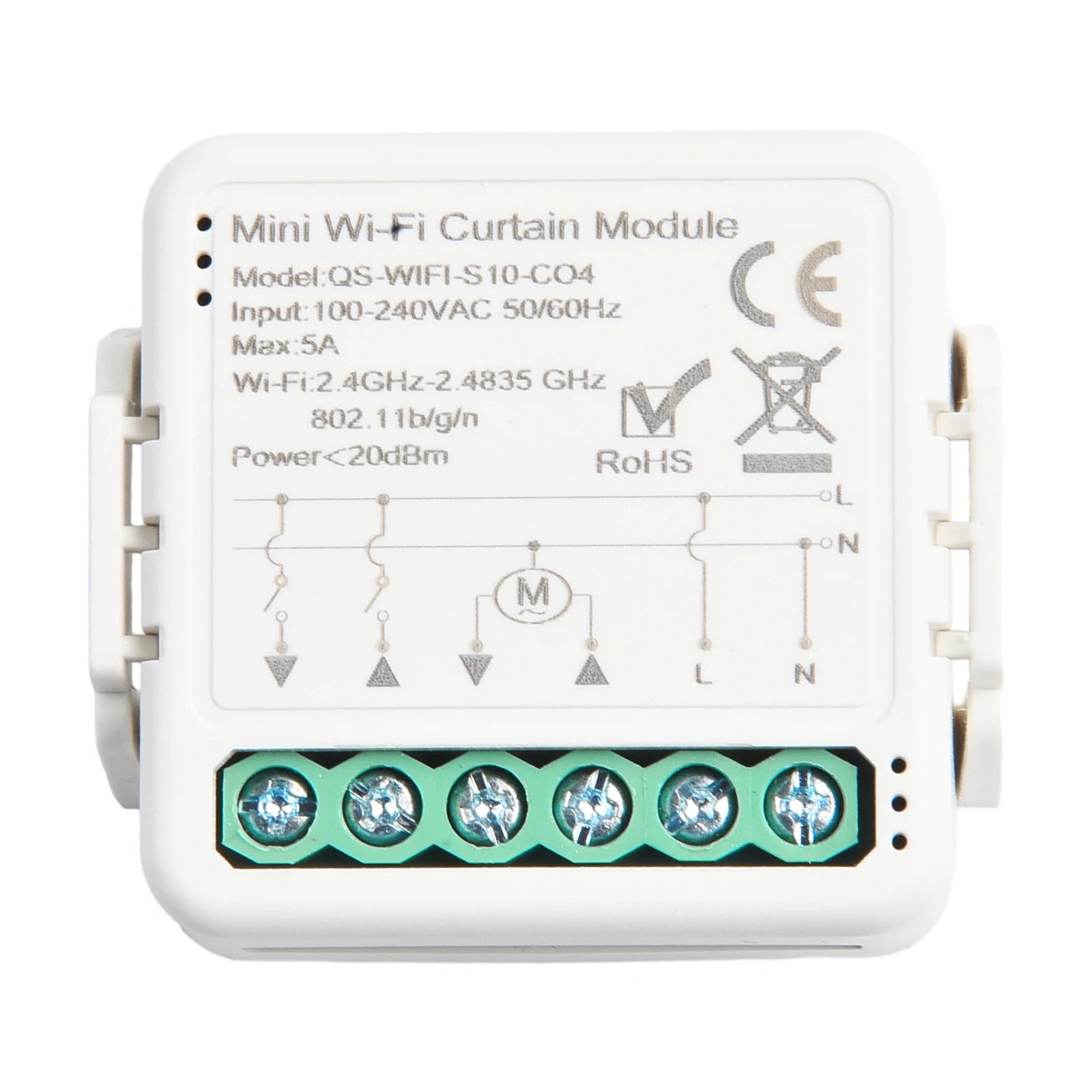 Convenient App Control Voice Control Timer Schedule For ZigBee Smart Shutter Switch Module for Simple Curtain Management Oasis Select wifi