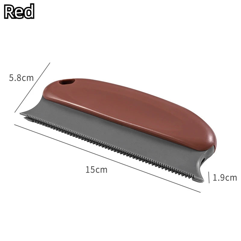 Pet Hair Remover Brush Dog Cat Hair Remover Efficient Pet Hair Detailer For Cars Furniture Carpets Clothes Pet Beds Chairs Oasis Select Red