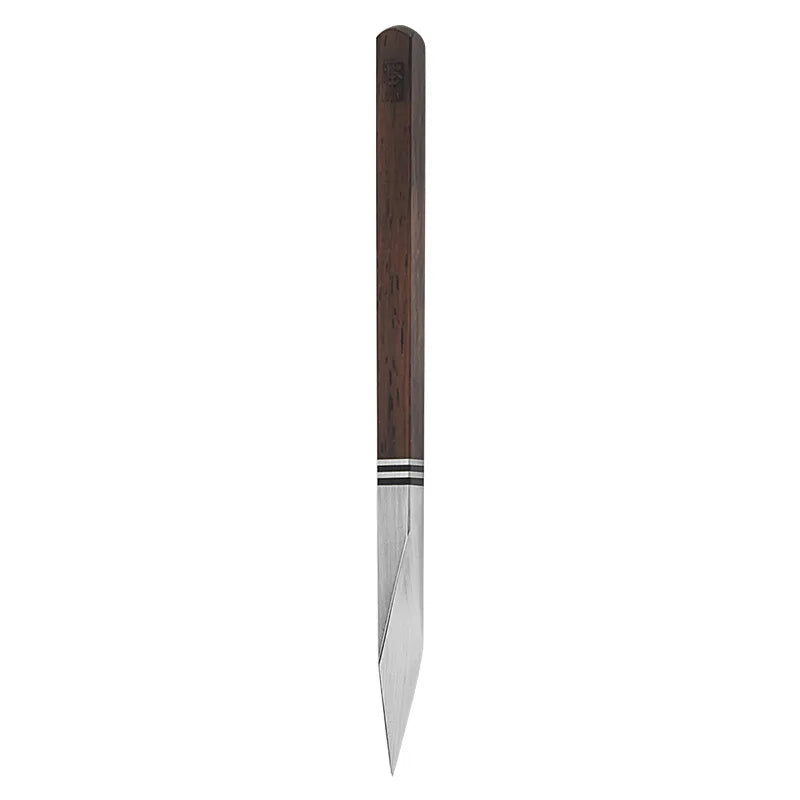 Tea Knife Stainless Steel Damascus Pu Erh Tea By Hand Wooden Handle Pry Tea Cone Of Chinese Style Gift Oasis Select 1PC Red no cover