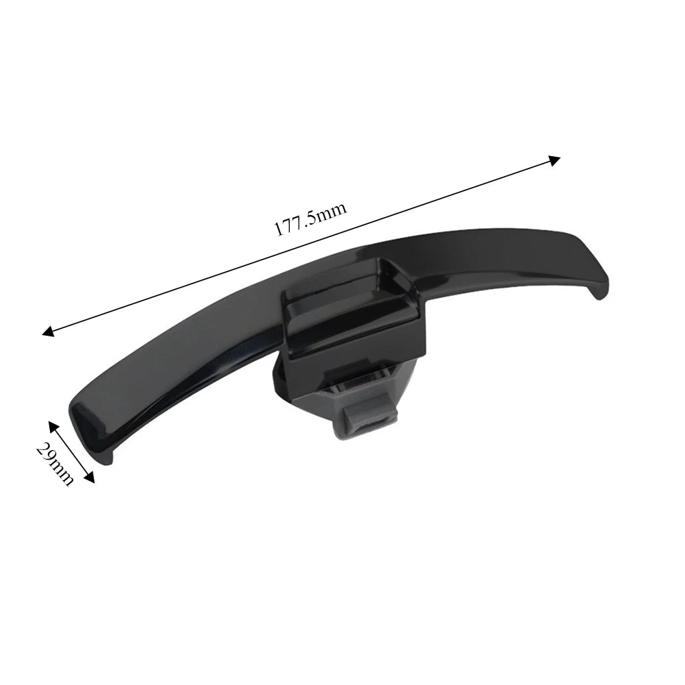 Furniture Cabinet Door Curved Handle Lock Bounce Lock Yacht RV Cabinet Door Handle Locker Door Lock Wall Cabinet Handle Locks Oasis Select Black