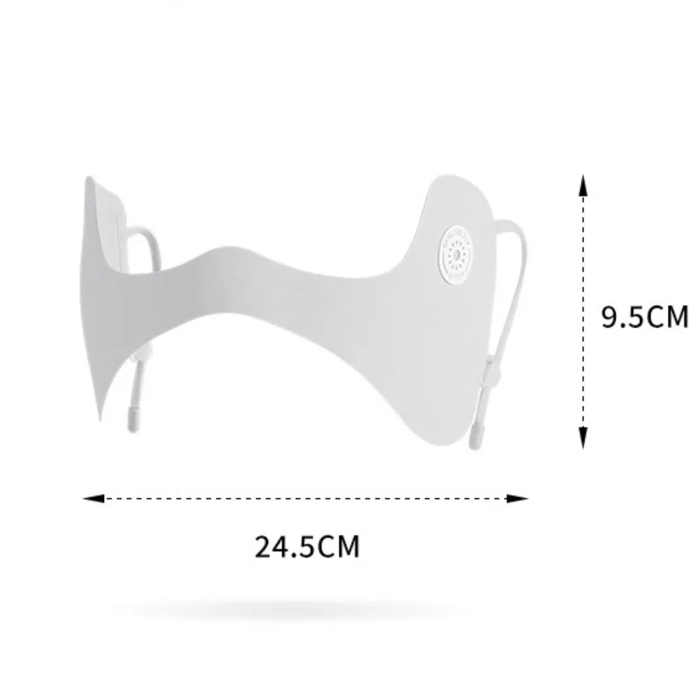 New Anti-UV Sunscreen Mask Eye Protection Sun Protection Face Mask Breathable Ice Silk Sunscreen Eye Patches Summer Oasis Select