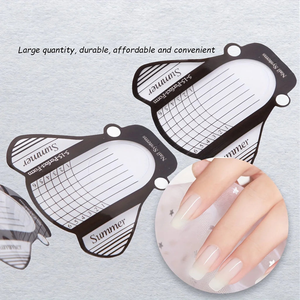 Bee-Shaped Nail Extension Paper Holder | French Manicure Tool Nail Form Holder Oasis Select