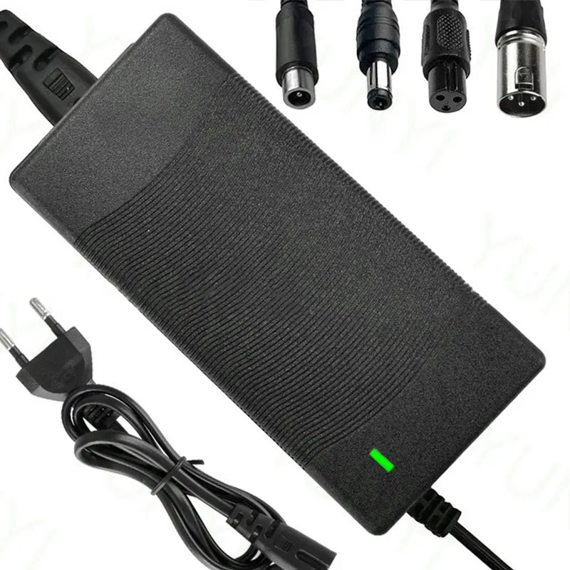 42V 2A Lithium Battery Charger Balance Bike Electric Scooter Power Adapter Universal 5Plugs For 36 25.9V 24V Lithium Battery Oasis Select 4 adapters(EU)