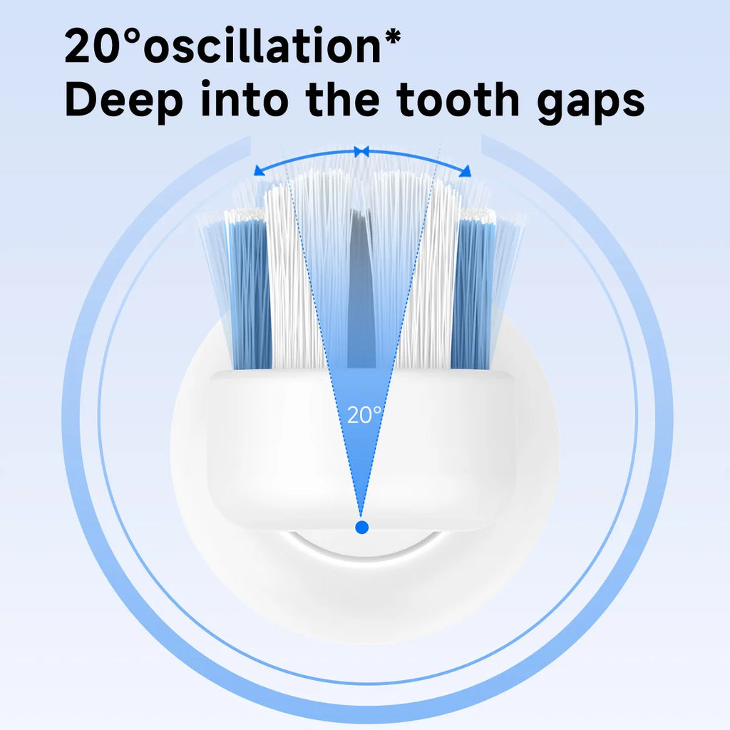 DOCO LAB Sonic Electric Toothbrush 3-gear vibration Mode Smart Whitening Ultrasonic Vibration Teeth Whitening Oral Clean Brush Oasis Select