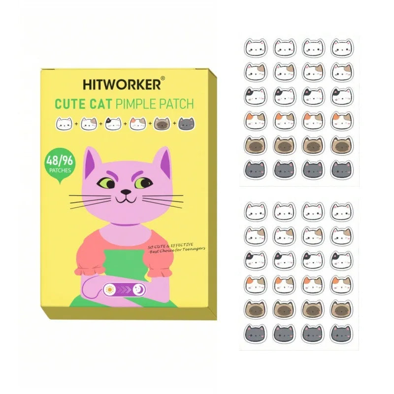 96/48 tea tree oil cartoon design acne patch is mild and non irritating - tasteless hydrogel acne patch is a must for lovers Oasis Select 48pcs