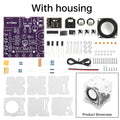 DC 5V 3W Bluetooth Speaker DIY Kit Stereo Amplifier Small Audio DIY Making Circuit Board Soldering Practice DIY Electronic Kit Oasis Select With Sheel
