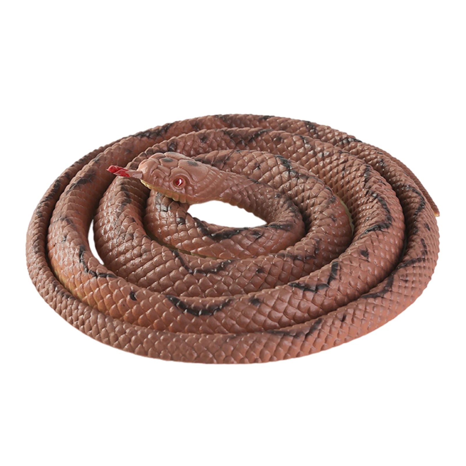 Realistic Rubber Snake Prank Toy | 127cm Halloween Anaconda