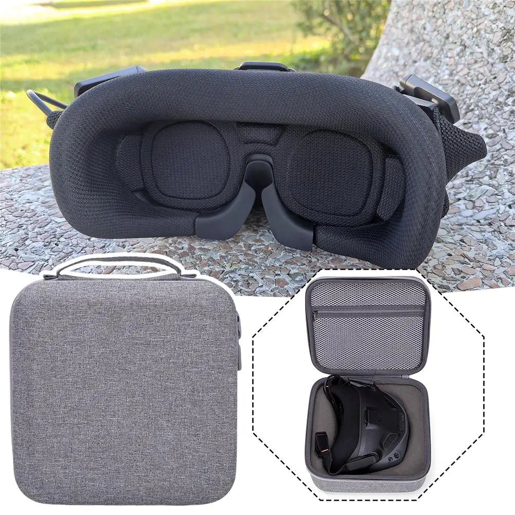 For DJI Goggles N3 Hard Storage Bag Waterproof Anti-collision Shock-absorbing Portable Protective Box For DJI Neo Drone Oasis Select