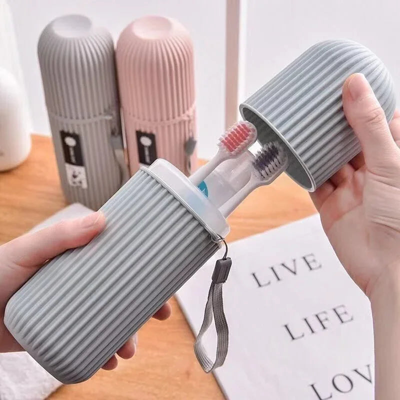 Portable Toothpaste Toothbrush Protect Holder Case Travel Camping Storage Box Protect Toothbrush Toothpaste from Dirt and Damage Oasis Select