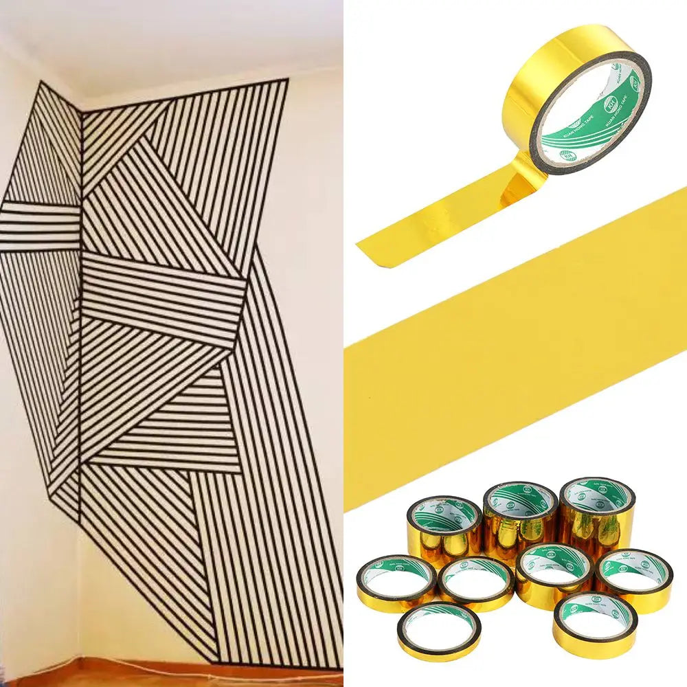 Adhesive For Decoration Decoration Tape Laser Golden Tape Reflective Oasis Select