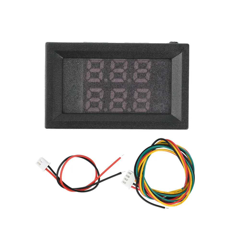 DC 4-12V VR452 Internal Resistance Tester 0.56-inch Dual Digital Battery Voltage Internal Resistance Tester Red Blue Display Oasis Select