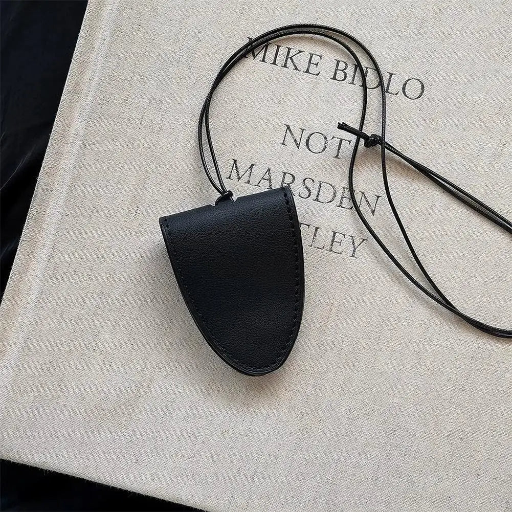 Leather Glasses Neck Lanyard Holder – Unisex Eyewear Pouch
