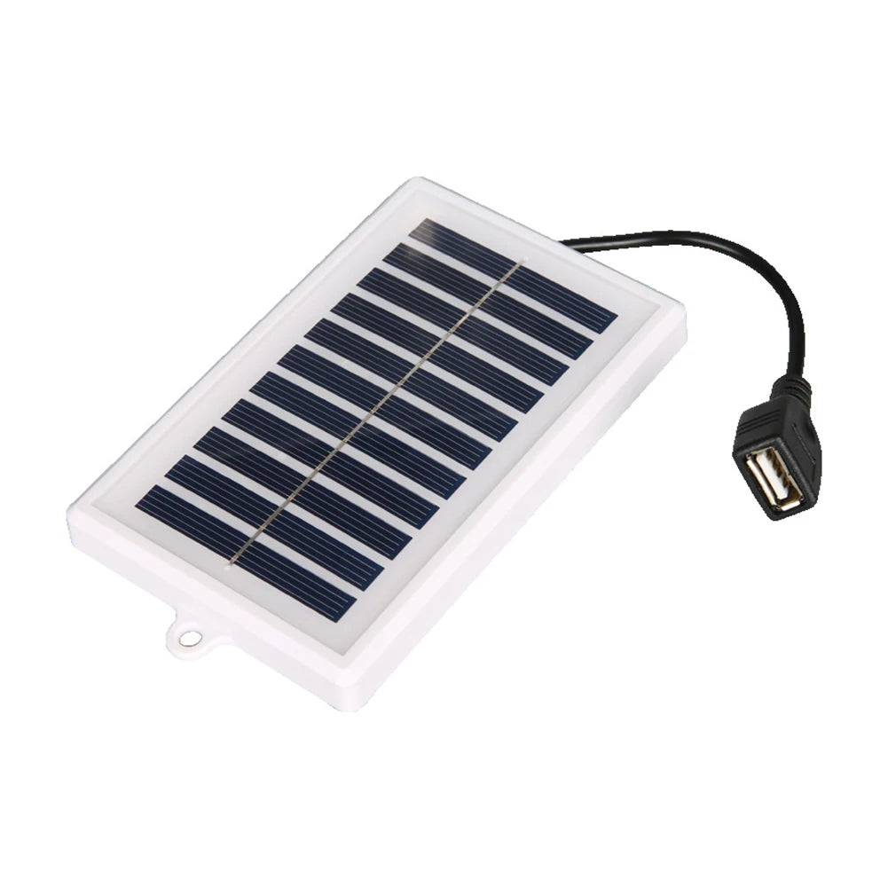 2W 5V Compact Solar Panel with USB Interface for Charging Portable Devices During Extended For Outdoor Stays and Field Work Oasis Select 1PCS