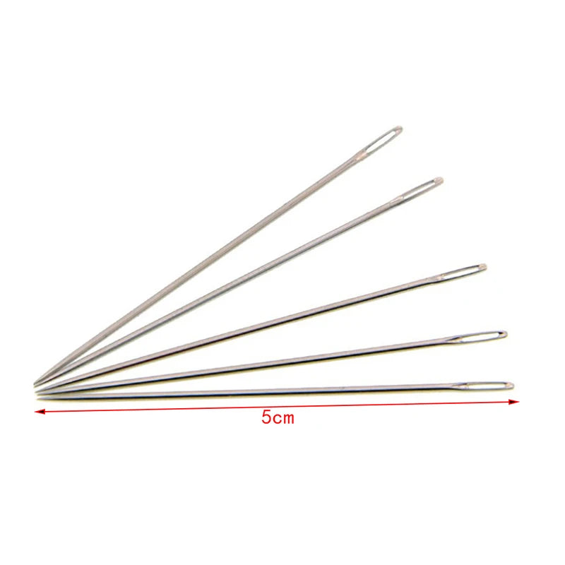 25PCS High Hardness Stainless Steel Sewing Needle Cross Sewing Clothes Needles Oasis Select