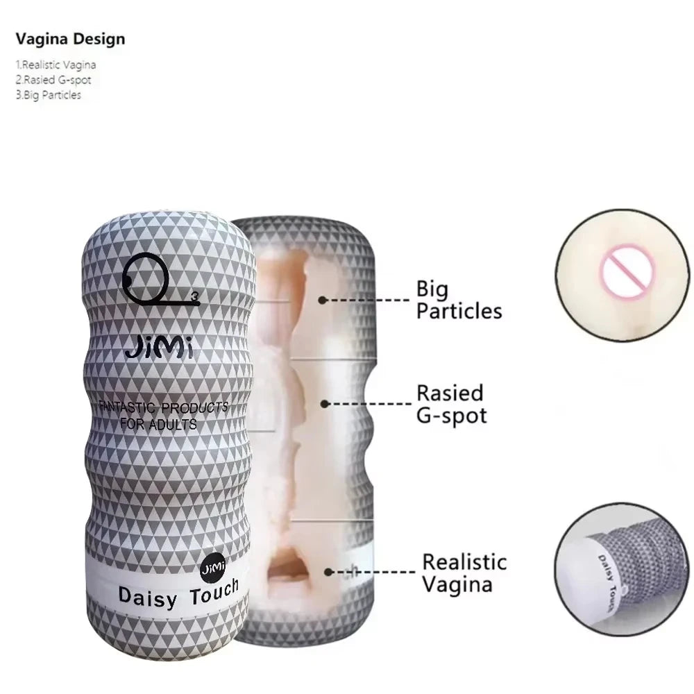 Realistic Vagina Anal Male Masturbator Soft Tight Pussy Erotic Adult Toys Penis Sex Toys for Men Masturbation Cup Adult Supplies Oasis Select