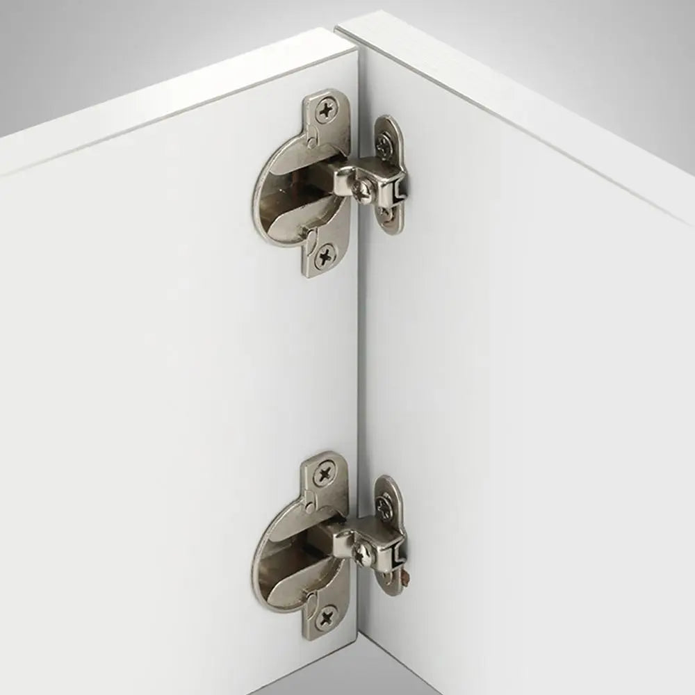 Ultra-Short Arm Cabinet Door Hinges | Zinc Alloy Wardrobe Hinge