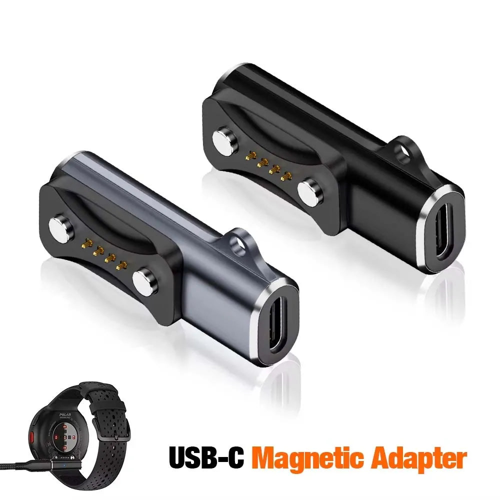 USB-C Magnetic Charger Adapter for Polar Pacer, Ignite 3 & Vantage Smartwatch Charger Adapter Oasis Select