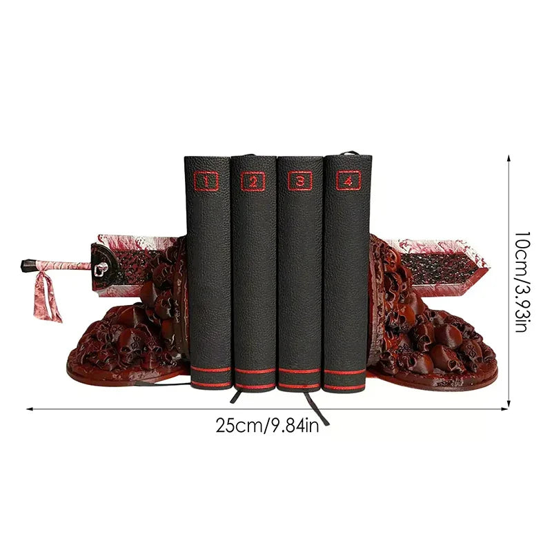 Berserk Bookends Bookends Ornament Dragon Slaying Knife Bookstop Resin Non-Slip Suitable For Reading Desk Home Decoration Gifts Oasis Select