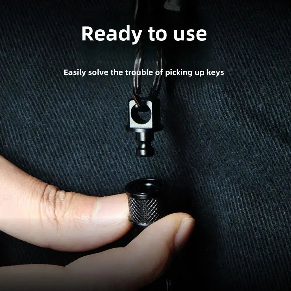 360° Quick Release Keychain Clip – Aluminum Alloy | 7 Colors