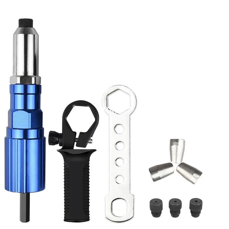 Electric Rivet Gun 2.4mm-4.8mm rivet nut gun drill adapter Cordless riveting tool Insert Nut Pull Rivet Tool Oasis Select