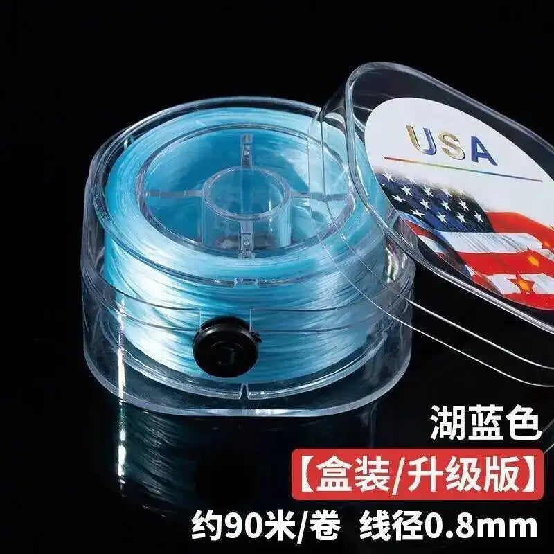 0.8mm 90m Plastic Crystal DIY Beading Stretch Cords Elastic Line For Jewelry Making Handmade Jewelry Beading Materials Oasis Select 4 0.8mm 90m