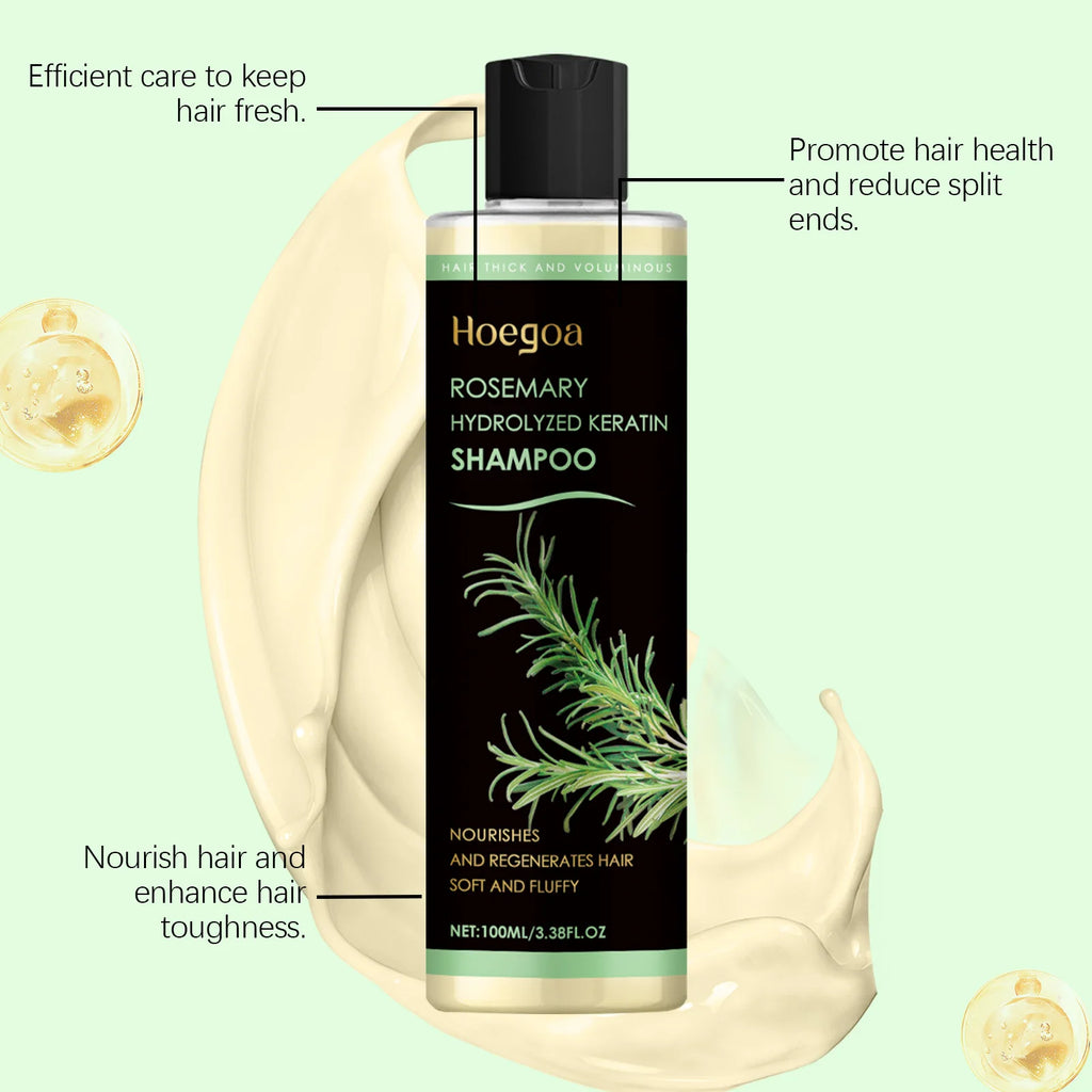 HOEGOA Rosemary Keratin Shampoo – Hair Growth & Repair Hair Growth Shampoo Oasis Select