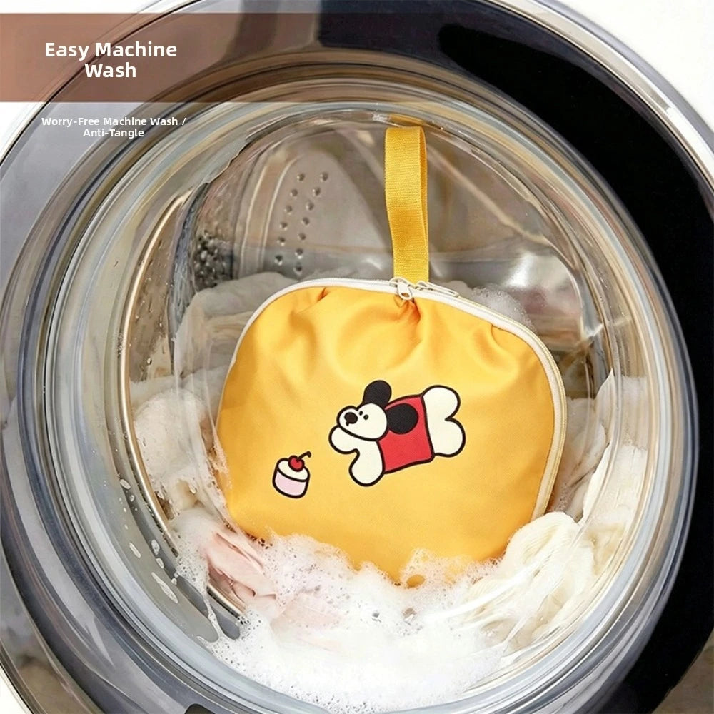 Cartoon Underwear Packing Cube | Large Space-Saving Storage Bag