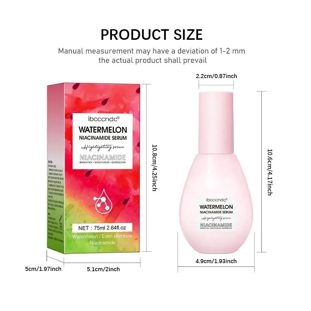 Watermelon Niacinamide Face Serum – Pore Minimizing & Brightening
