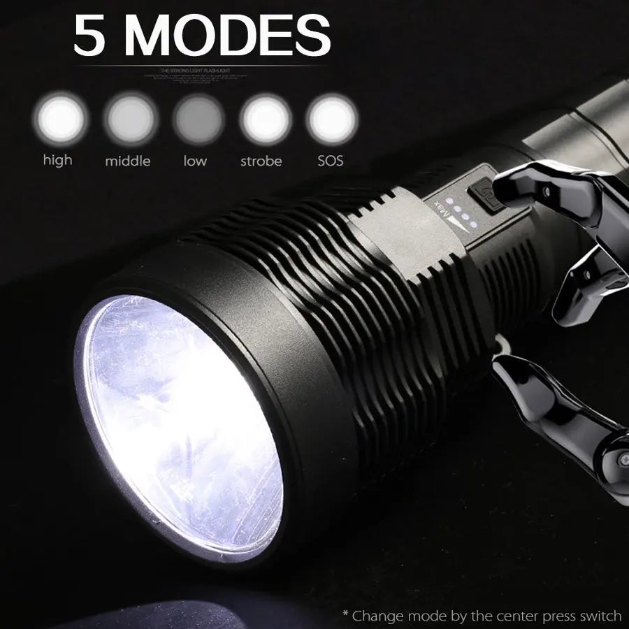 POCKETMAN P50 3800LM LED Flashlight | Rechargeable Waterproof