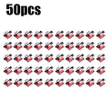 10/20/30/40/50pcs Cable Clips Self-Adhesive Cord Management Wire Holder Organizer Clamp Self-Adhesive Light Clips Car Wire Clip Oasis Select 50pcs Transparent