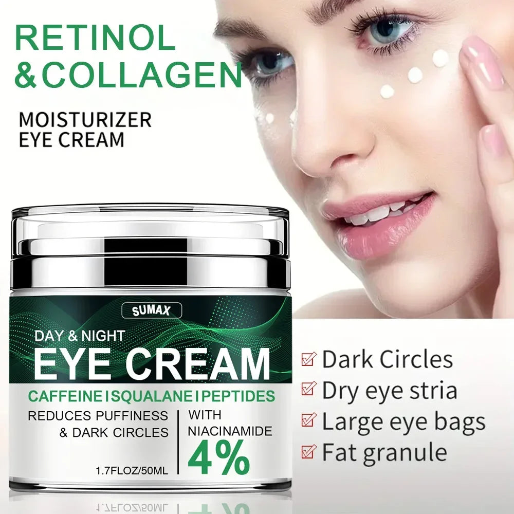 LAIKOU Nicotinamide Eye Cream – Hyaluronic Acid & Retinol 50ml