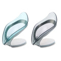 2pcs Self Draining Soap Dish with Suction Cup Jaboneras Para Baños Modernos Leaf Design Bar Soap Dish for Shower Sink Kitchen Oasis Select Combo