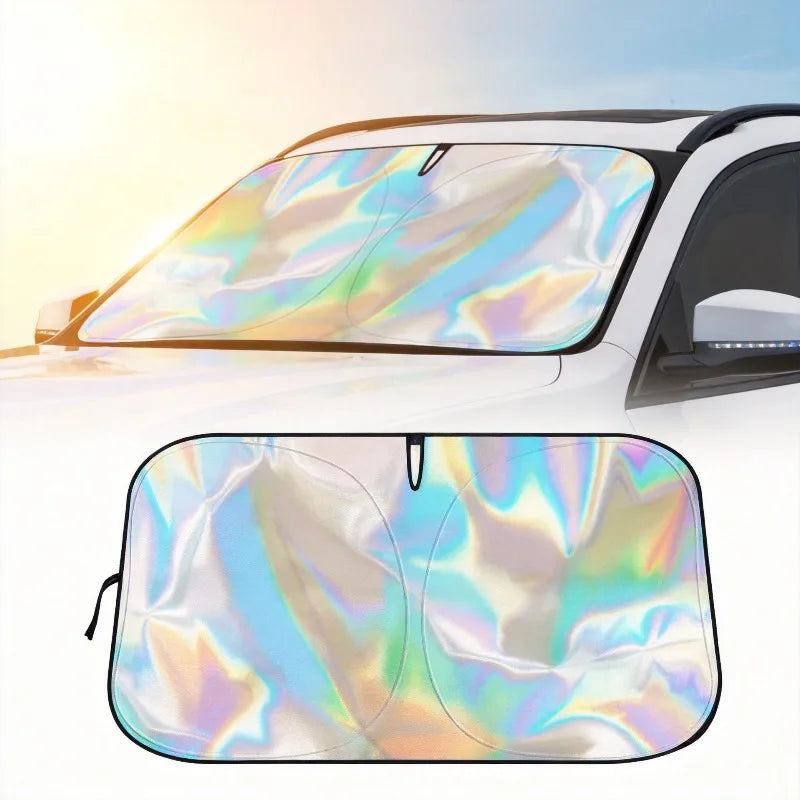 Front Window Sunblock Car Sunshade Thermal Insulation Blinds Interior Windshield Shade Cover Cooling Car Sunblock Accessories Oasis Select
