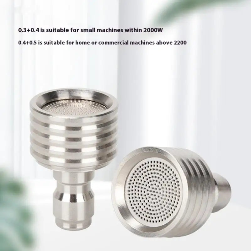 High Pressure 1/4 Interface Quick Connect Water Sprinkler Washing Nozzle Stainless Steel Shower Blades Wash Cars Irrigation Tool Oasis Select