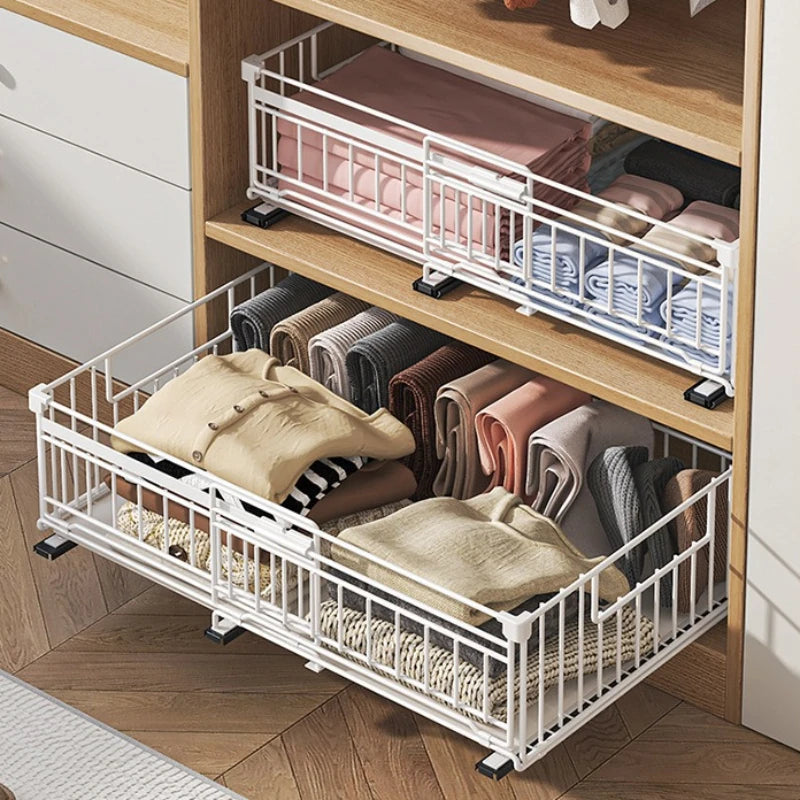 Telescopic basket, kitchen, deep cabinet, pull-out rack, tableware, storage box, cabinet, seasoning, dishes, drawer type Oasis Select