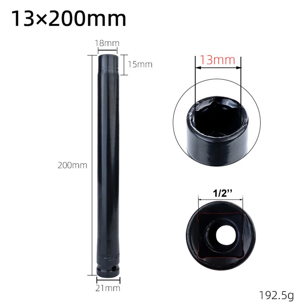 1/4pcs Ceiling Leveling Sleeve 10-14mm Lengthening Hollow Screw Nut Hexagon Socket 1/2inch Connector Oasis Select 13mm