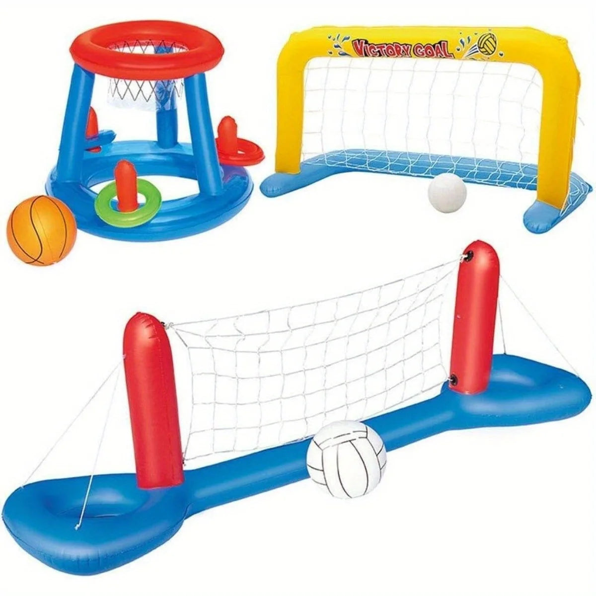 Water basketball hoop. Wholesale of cross-border inflatable water toys. Inflatable basketball hoop with interactive Oasis Select
