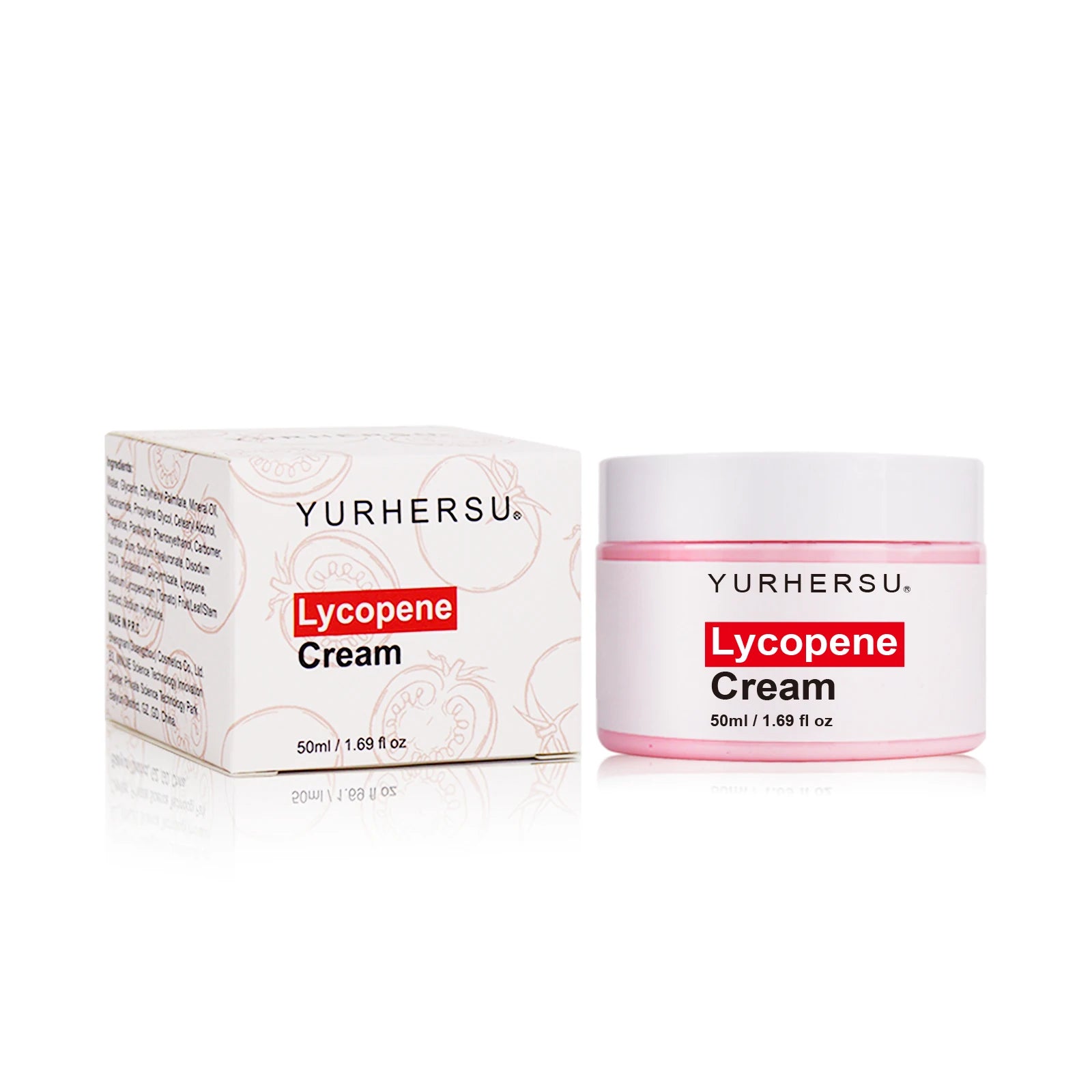 YURHERSU Lycopene Face Cream – Brighten & Glow Naturally 50ml Brightening Face Cream Oasis Select