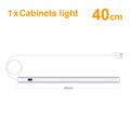1pcs LED Closet Light with Non-Contact Motion Sensor,USB Lamp Hand Scan Distance 1-6cm,2pcs LED Bar Series Connection Lighting Oasis Select Warm White 1x LED Bar 40CM