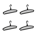 4-Pack Rotatable Multi-Hole Clothes Hanger | Space-Saving Rack