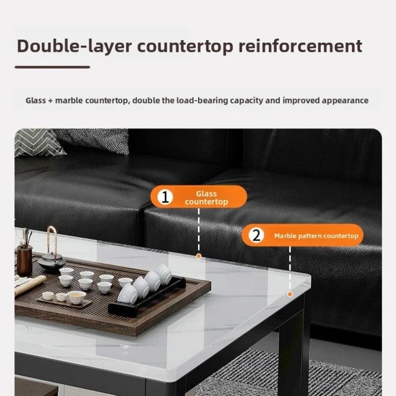 Coffee table living room simple modern simple light luxury small apartment office tea table small table Oasis Select
