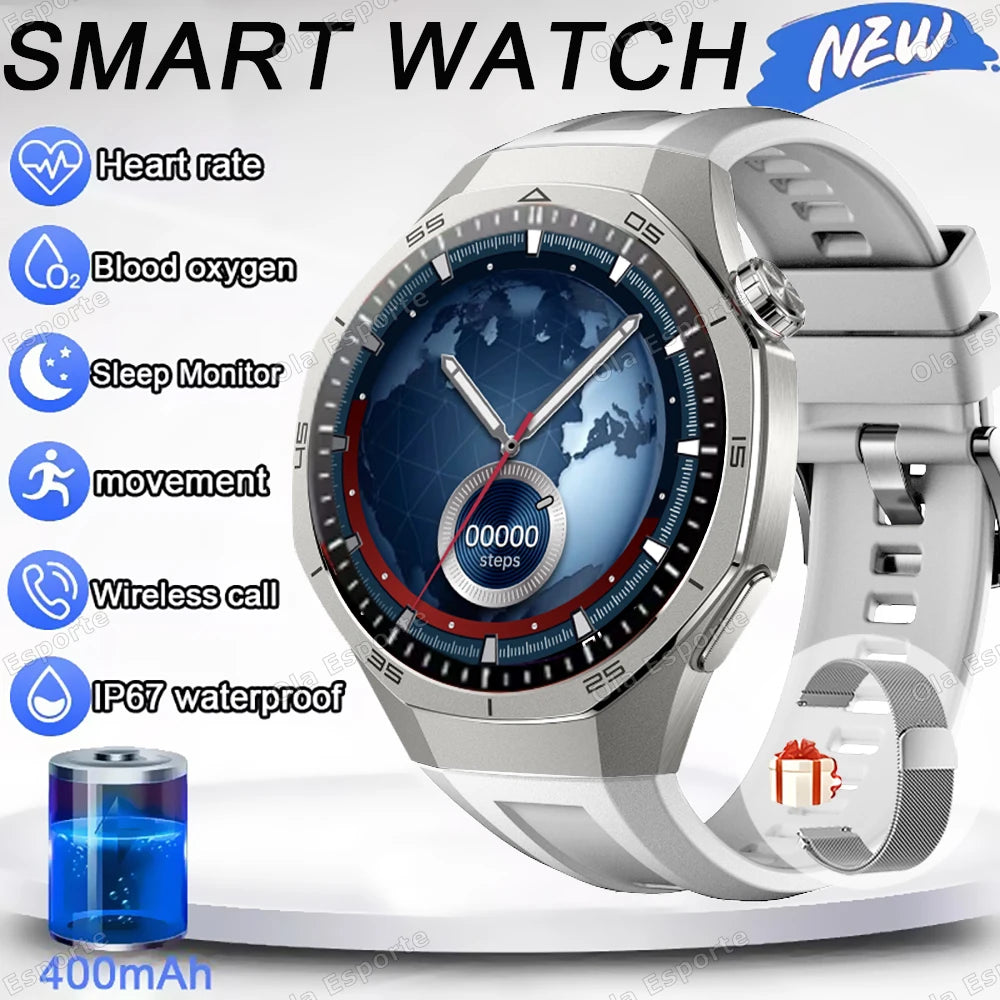 Ola Esporte Smart Watch | ECG, NFC, Bluetooth Call – Android & iOS