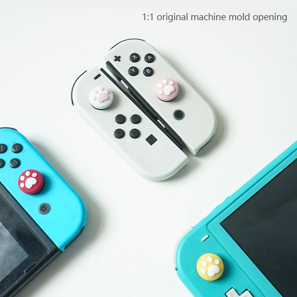 4-Pack Silicone Thumb Caps for Nintendo Switch & OLED Joy-Con