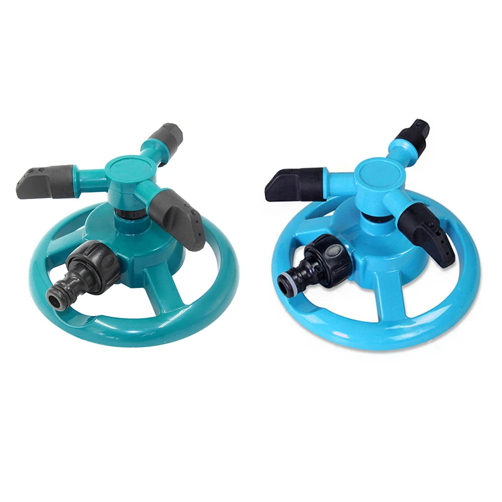 Garden Sprinkler Auto Rotating Watering Grass Lawn Irrigation System 360 Degree Easily Carrying Part Eco-friendly Tool Oasis Select