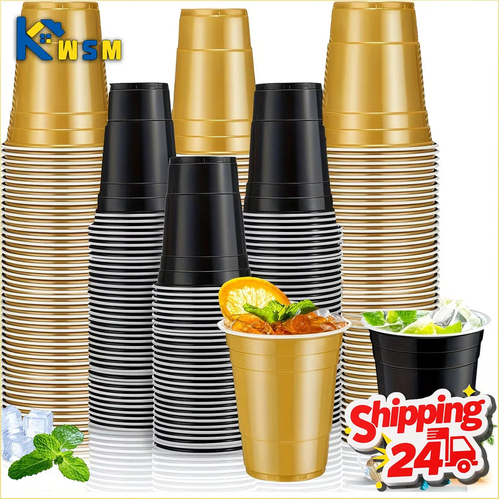 50-200PCS Disposable Mini Shot Glasses for Party Games and Events Easter Egg Hunt Beer Tasting and Snack Sampling Plastic Cups Oasis Select
