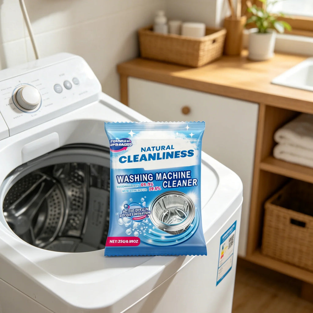 Jakehoe Washing Machine Cleaner Stain Remover Powerful Decontamination Regular Maintenance Mild Formula Washing Machine Descaler Oasis Select