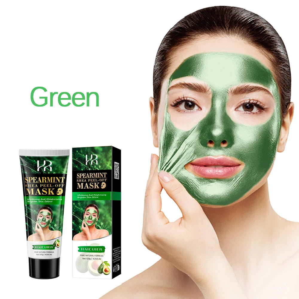 Moisturizing Peel-Off Facial Mask – Deep Clean & Natural Care Peel-Off Face Mask Oasis Select Green